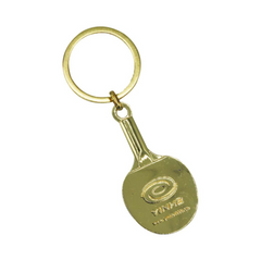 Metal Table Tennis Keychain