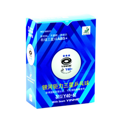 YINHE 3-Star Y40+ Table Tennis Ball 6 PCES